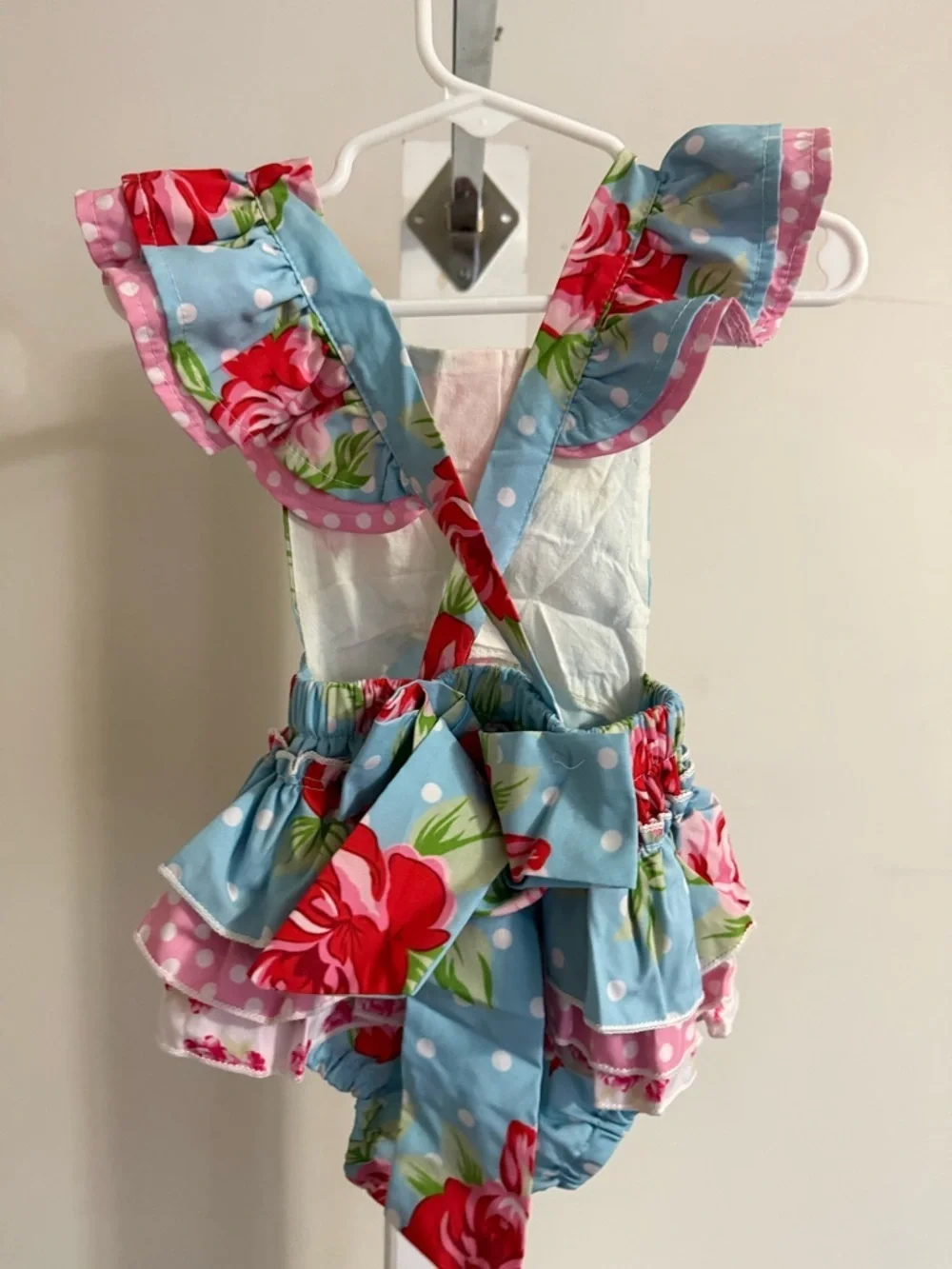 Floral Boutique Ruffle Butt Romper